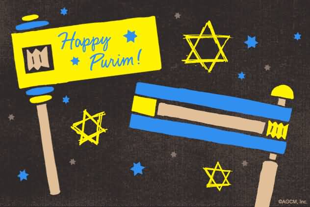 Happy Purim Groggers Picture