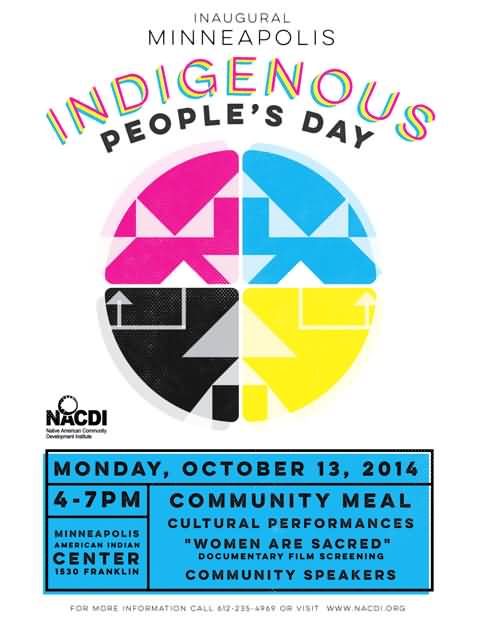 Indigenous Peoples Day Poster