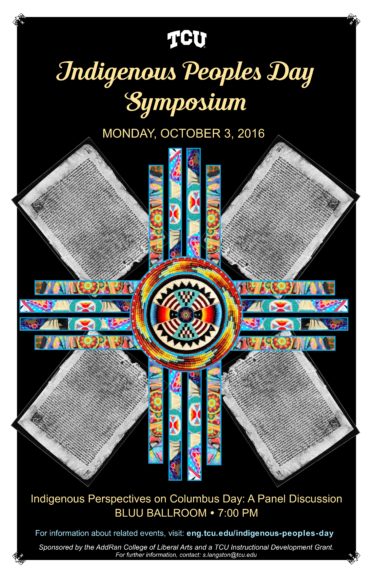 Indigenous Peoples Day Symposium Poster
