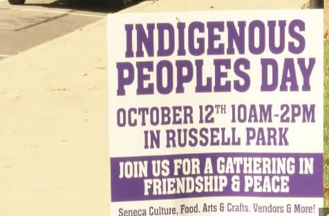 Indigenous Peoples October 12th Poster