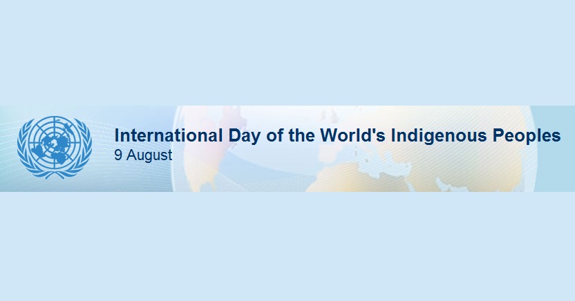 International Day Of The World's Indigenous Peoples 9 August UNO Logo Picture