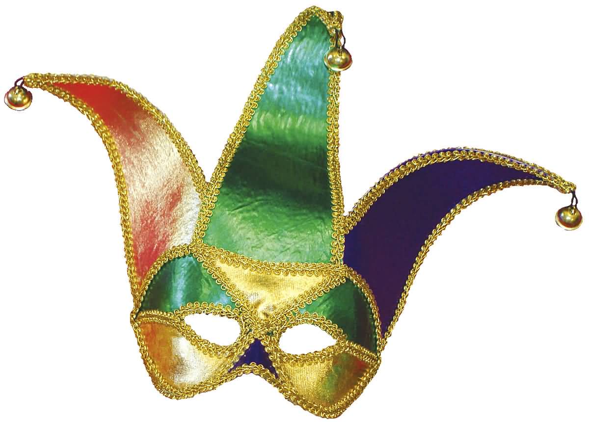 Jester Mardi Gras Mask