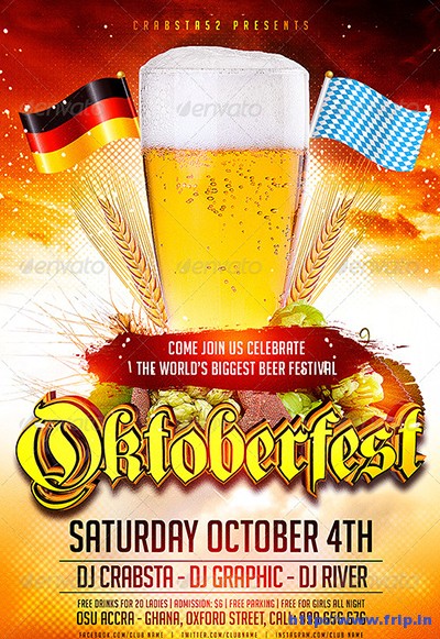 Oktoberfest October 4th Poster