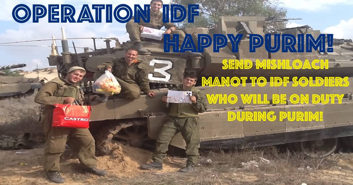 Operation IDF Happy Purim