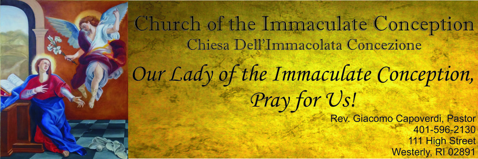Our Lady Of The Immaculate Conception Pray For Us