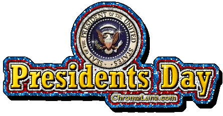 Presidents Day Glitter