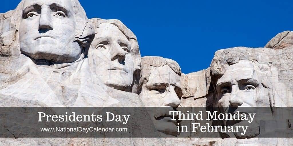 Presidents Day Third Monday In February