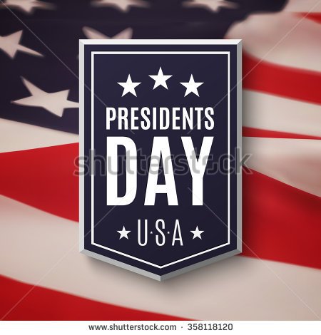 Presidents Day USA Banner