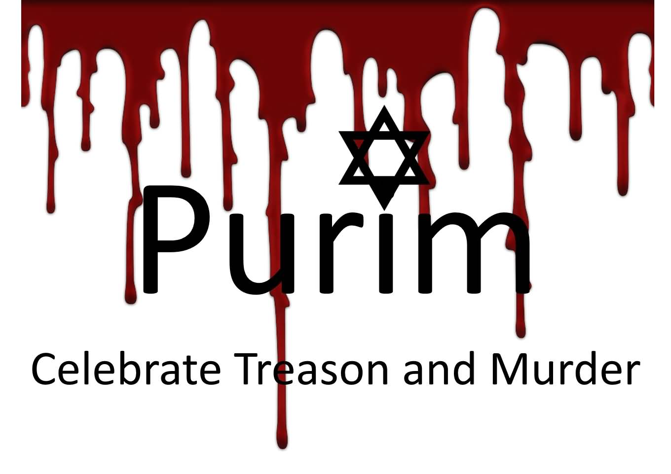 Purim Celebrate Treason And Murder