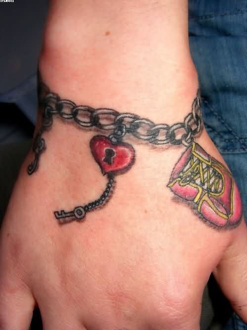 Tattyoo Temporary Art Tattoo - Hearts - Perfectly Smitten