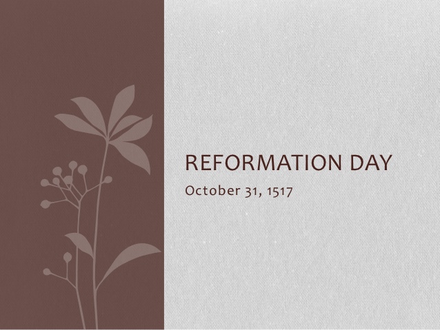 Reformation Day October 31, 1517 Card