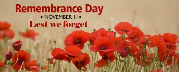 Remembrance Day November 11 Lest We Forget
