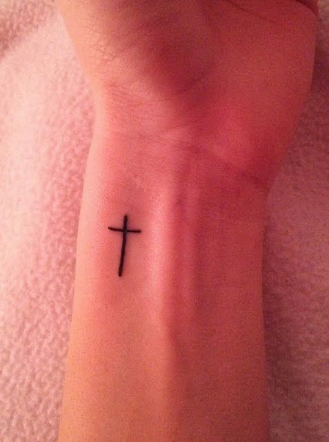 Simple Small Wrist Tattoo For Men