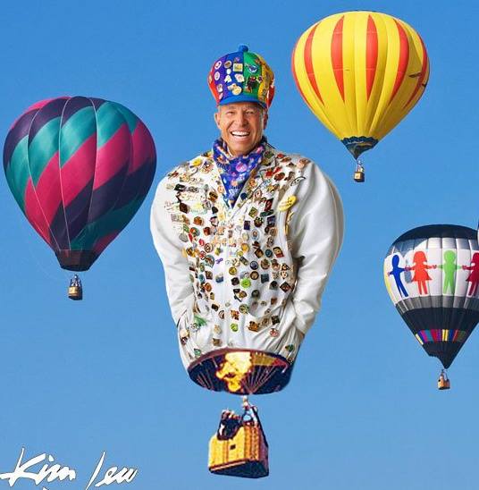 Steve Stucker Air Balloon At The Albuquerque Balloon Festival