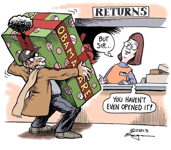 The Day After Christmas Returns Funny Picture