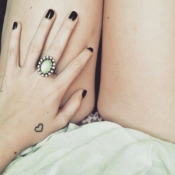 15+ Heart Hand Tattoos For Women
