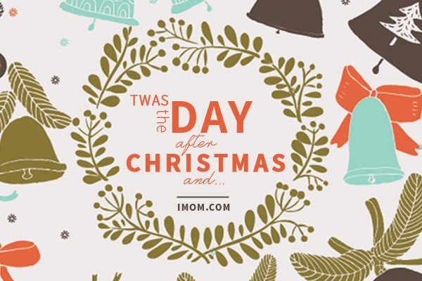 Twas The Day After Christmas Greeting Card