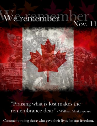 We Remember Veterans On Remembrance Day
