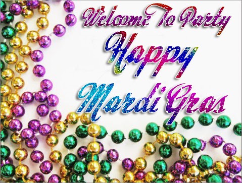 Welcome To Party Happy Mardi Gras