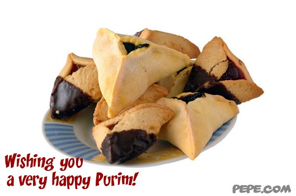 Wishing You A Very Happy Purim Puddings Picture