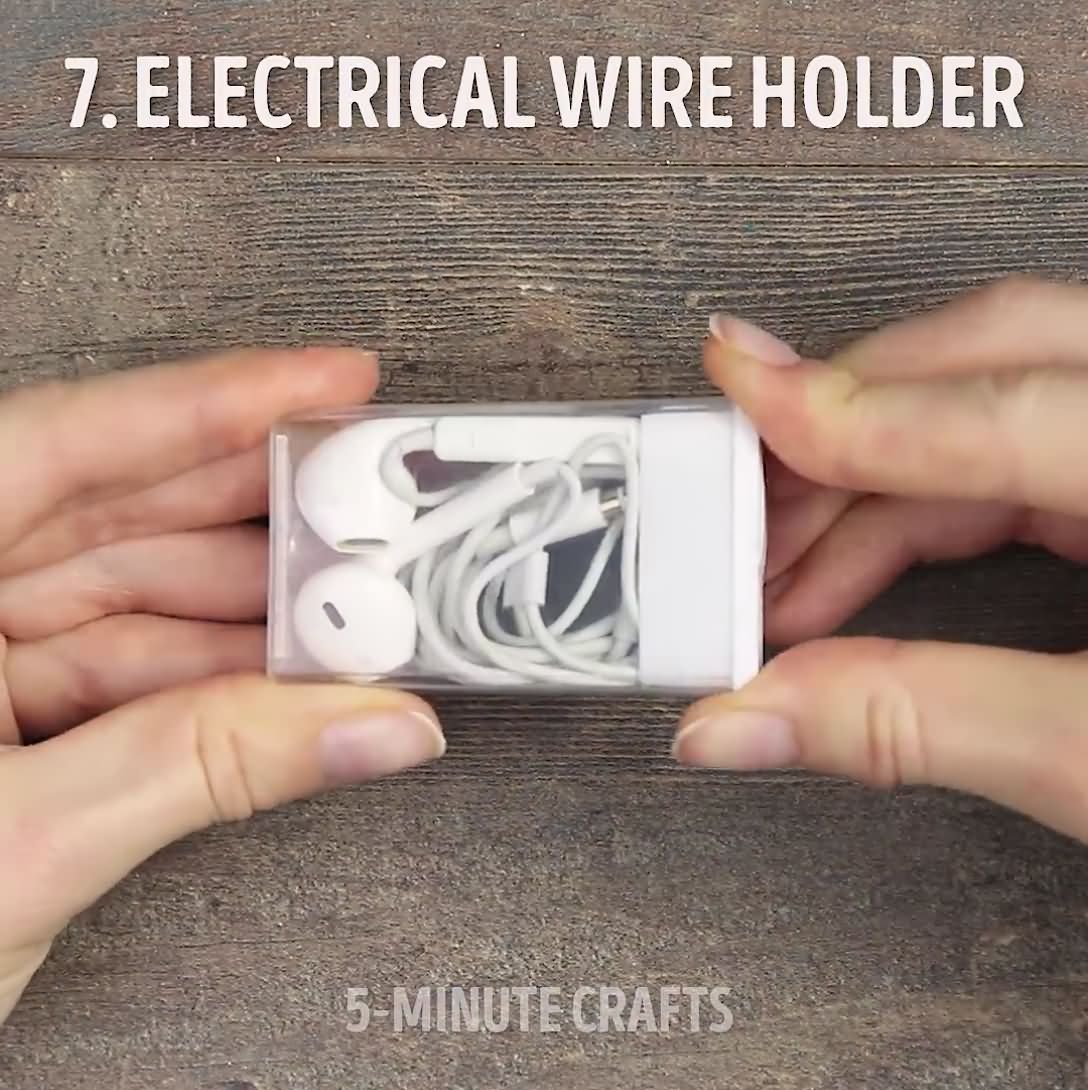 7. Electrical Wire Holder