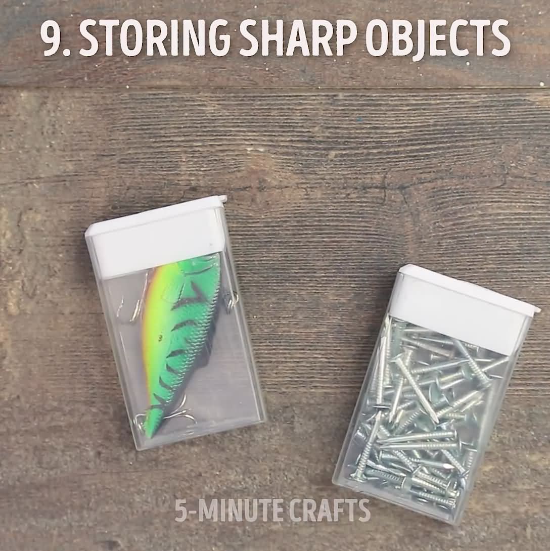 9. Storing Sharp Objects