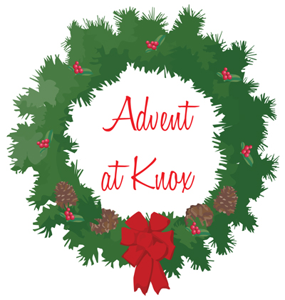 Advent At Knox Wreath Clipart