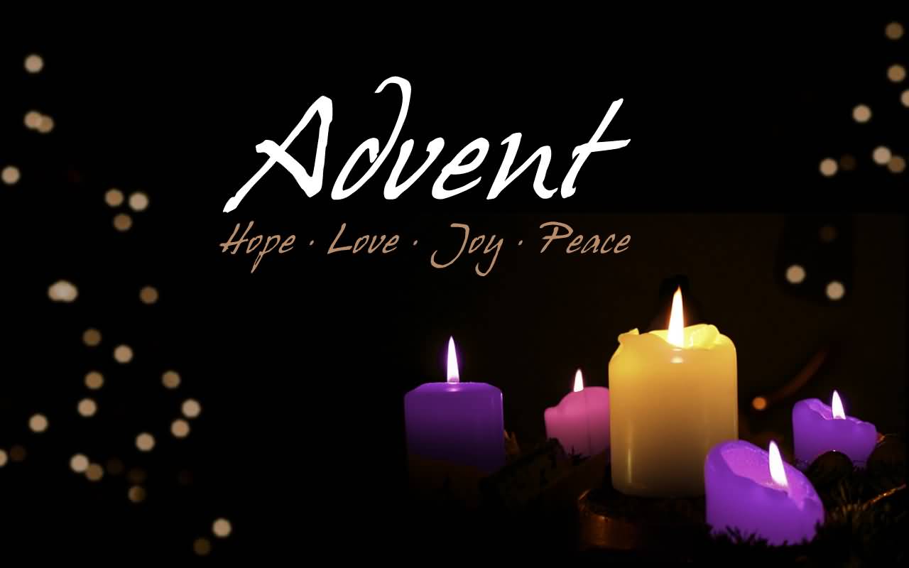 Advent Hope, Love, Joy, Peace
