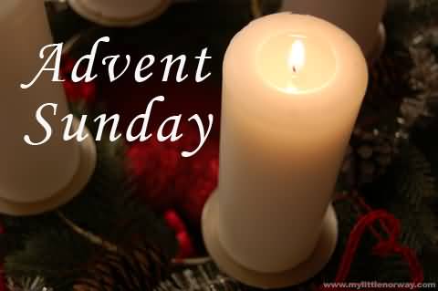 Advent Sunday Candles Picture