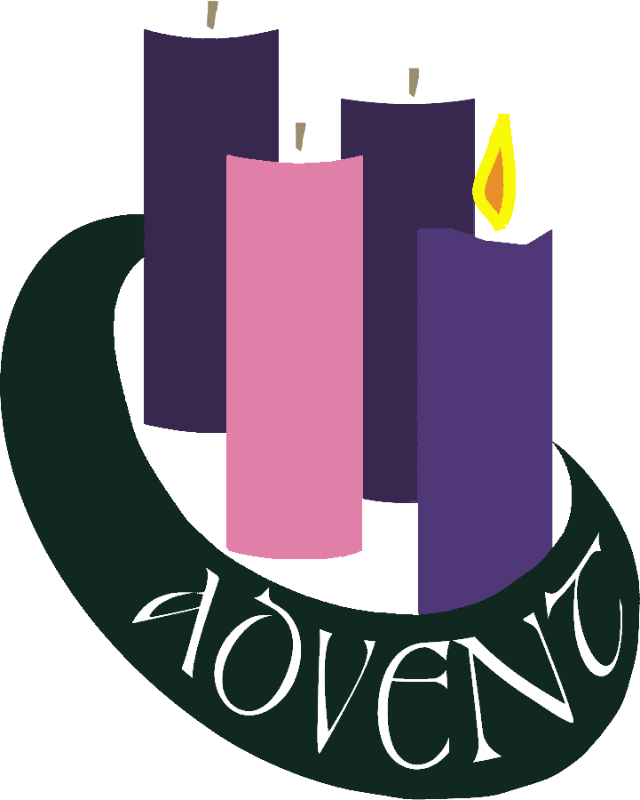 Advent Wishes Candles Clipart