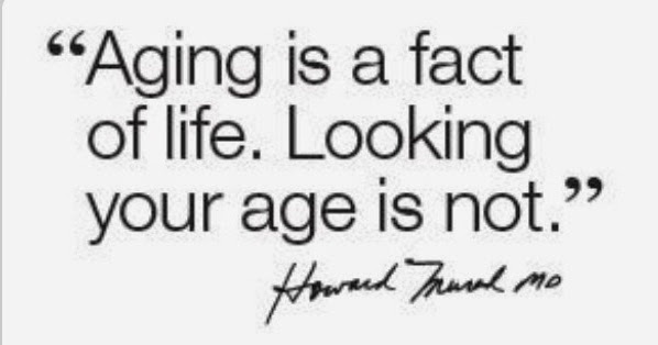 Aging is a fact of life. Looking your age is not. Dr. Howard Murad