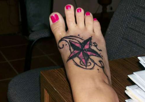 25+ Nautical Foot Tattoos Ideas