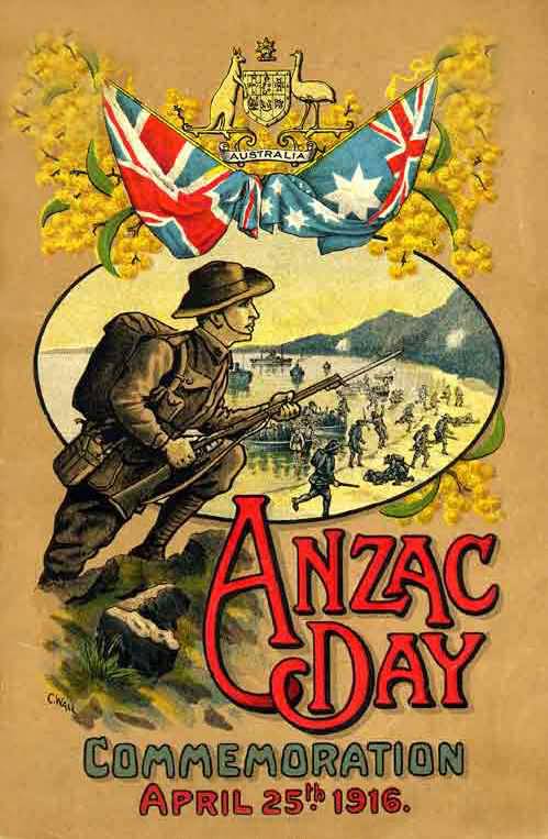 Anzac Day Commemoration April 25th 1916