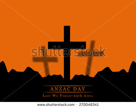 Anzac Day Lest We Forget 25th April Card