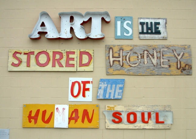 Art is the stored honey of the human soul.