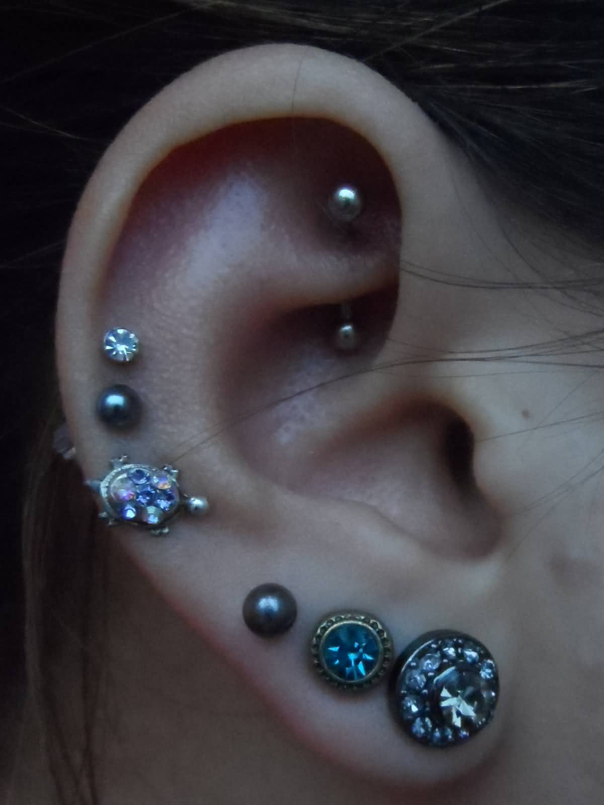 Awesome Rook Piercings Ideas For Girls