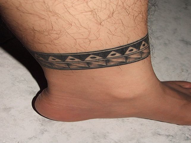 tribal tattoos ankle