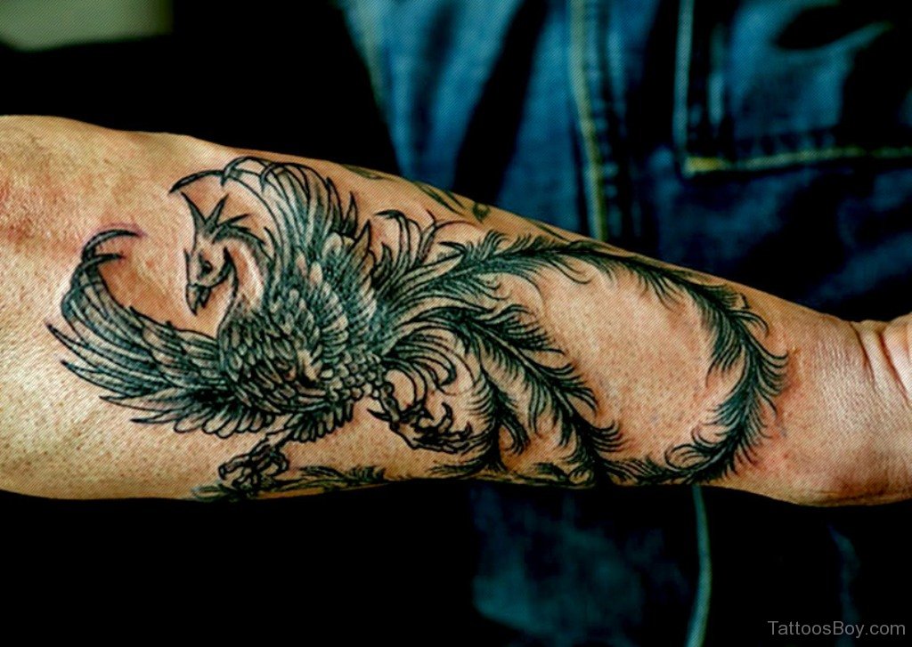 35+ Amazing Phoenix Tattoos On Arm