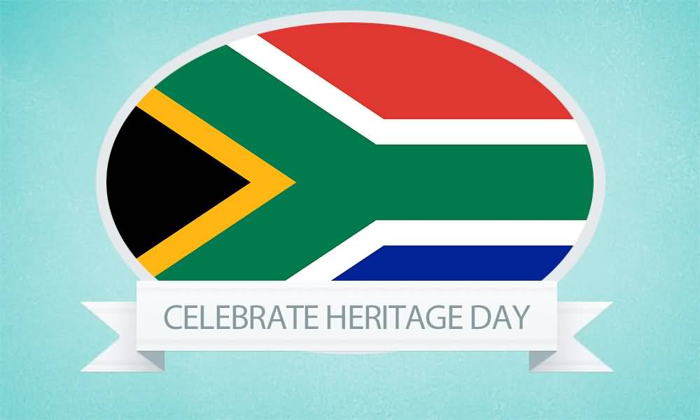 Celebrate Heritage Day South Africa Flag Picture