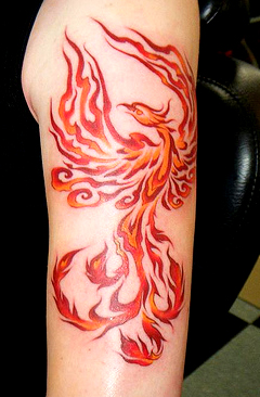 35+ Amazing Phoenix Tattoos On Arm