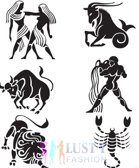 zodiac sign tribal tattoo design