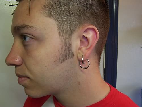 Double Ear Lobe Piercing