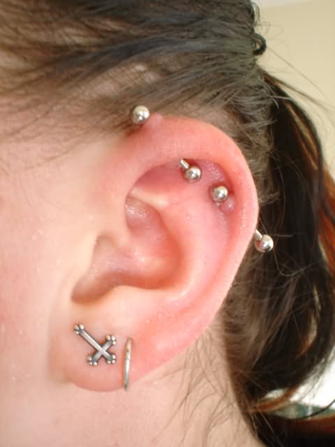 Double Lobes And Industrial Piercing