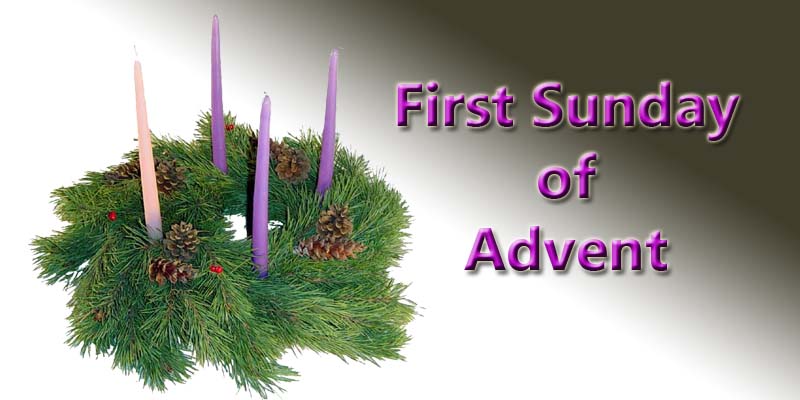 First Sunday Of Advent Candles Picture
