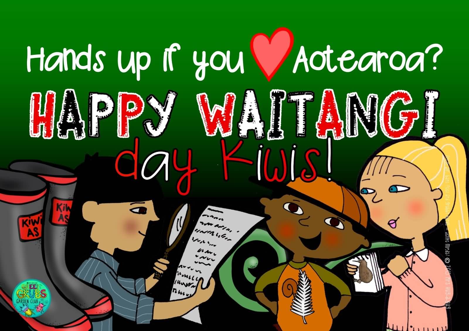 Hands Up If You Aotearoa Happy Waitangi Day Kiwis