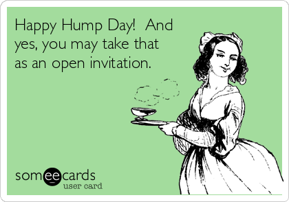 Naughty hump day images