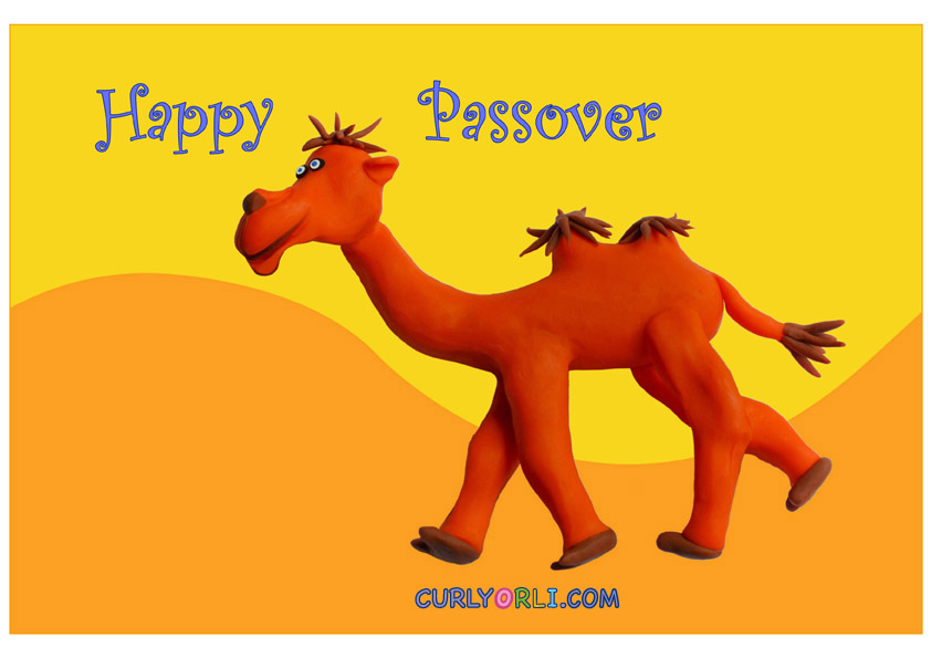 Happy Passover Camel Picture
