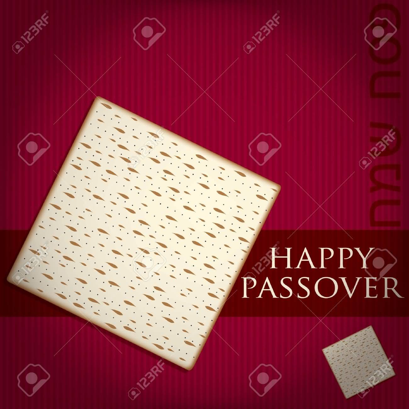Happy Passover Card In Vector Format