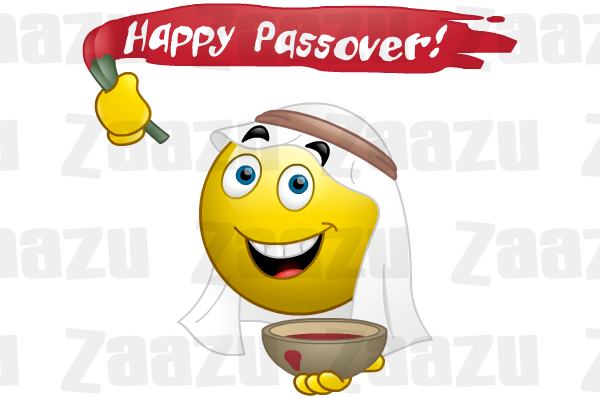 Happy Passover Jewish Smiley Emoticon