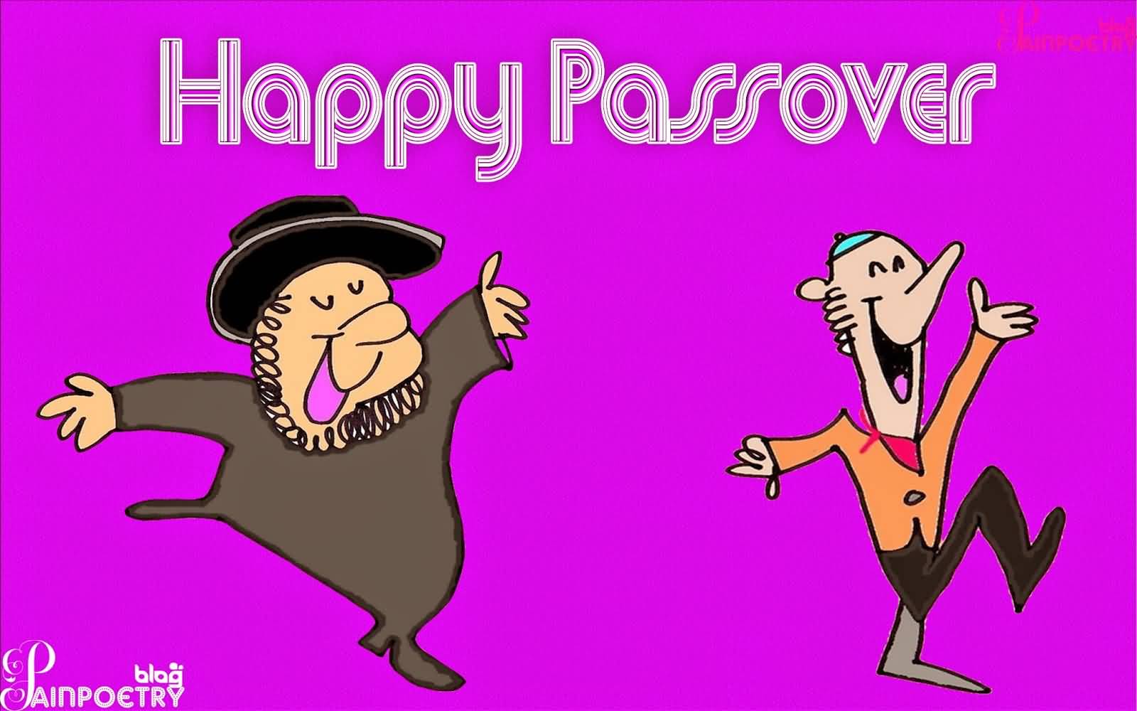 Happy Passover Men Dancing Picture